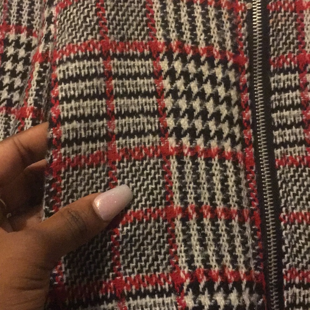 Tweed Houndstooth Jacket - Picture 4 of 6